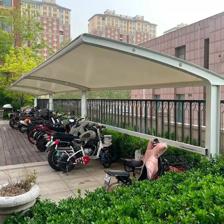 肥西县膜结构电动车棚